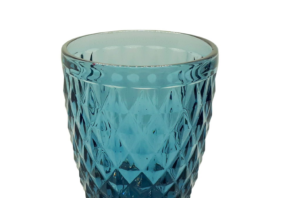 VASO AZUL LABRADO